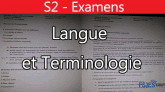 Examens Langue et Terminologie II