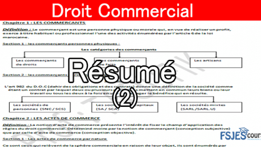 Résumés S4 – FSJES Cours