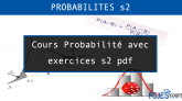 Cours Probabilité avec exercices s2
