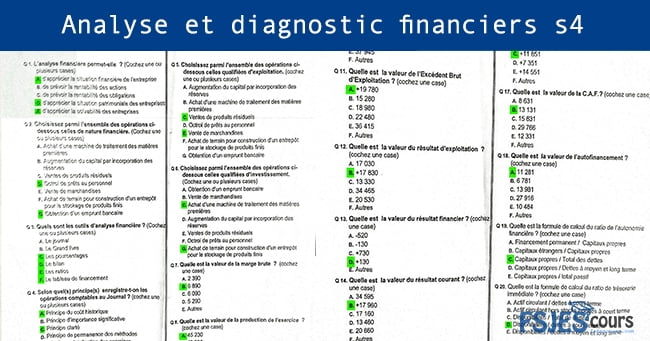 Analyse et diagnostic financiers