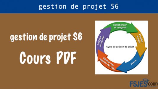 Cours Gestion De Projet – FSJES Cours