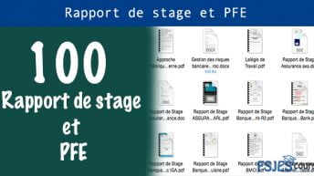 Télécharger 200 projet de fin d'étude (PFE) et les rapport de stage