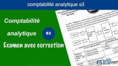 Examen comptabilité analytique s3