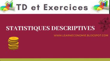 TD De Statistique Descriptive S1 Avec Corrigé Pdf - FSJES Cours