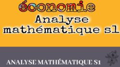 Cour Complet De Analyse Mathématique S1